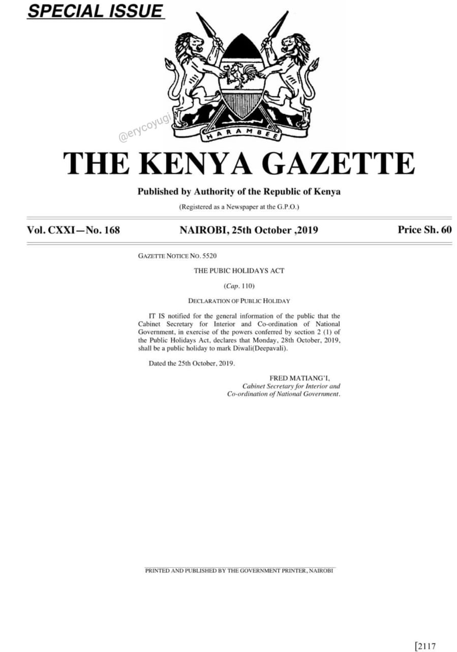 The fake gazette notice making rounds online